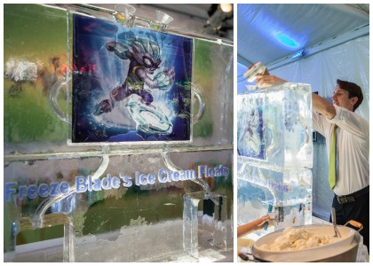 Ice Luge for Ice Cream Floats